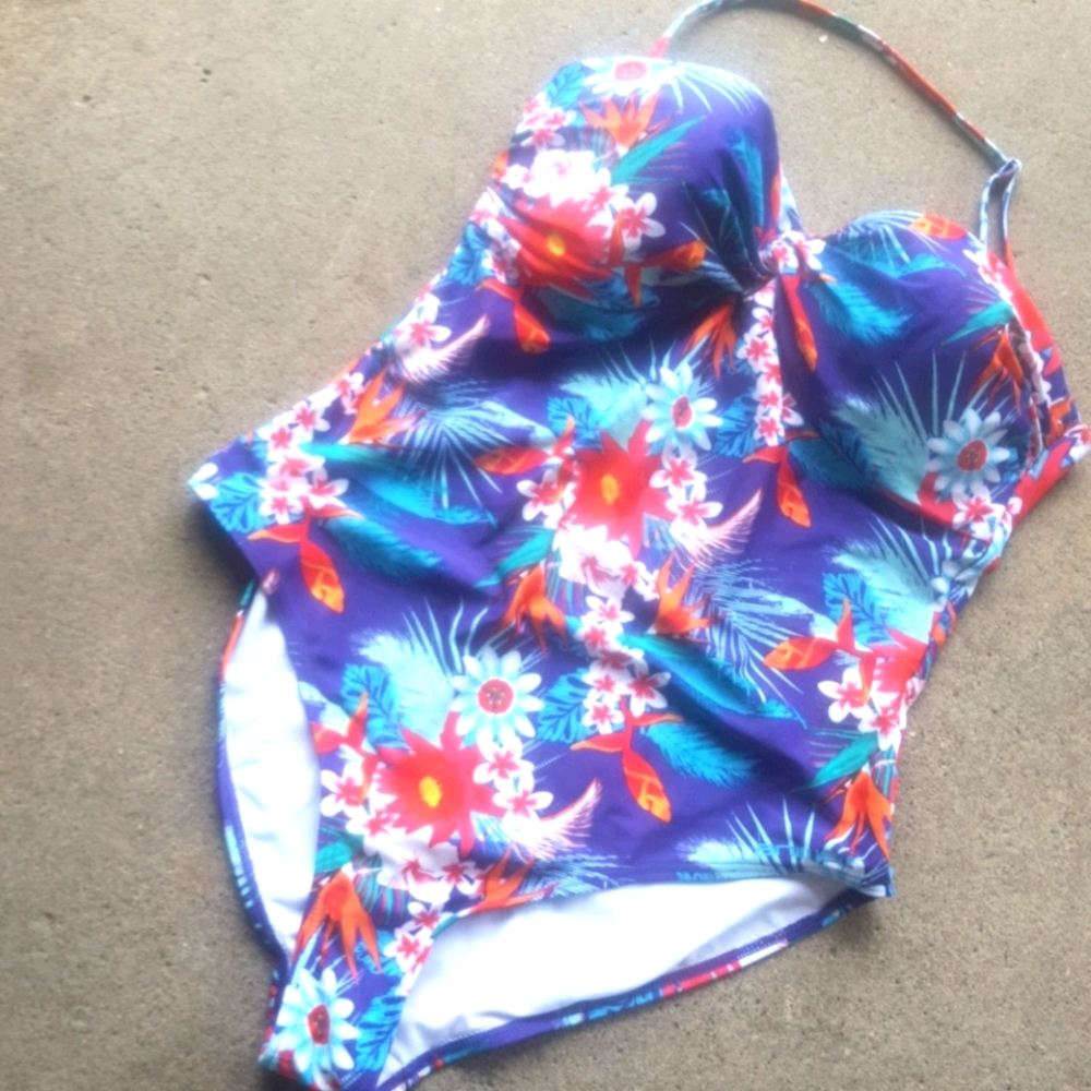 Animal Genuine Product Brand  Floral Swim Suit 14
